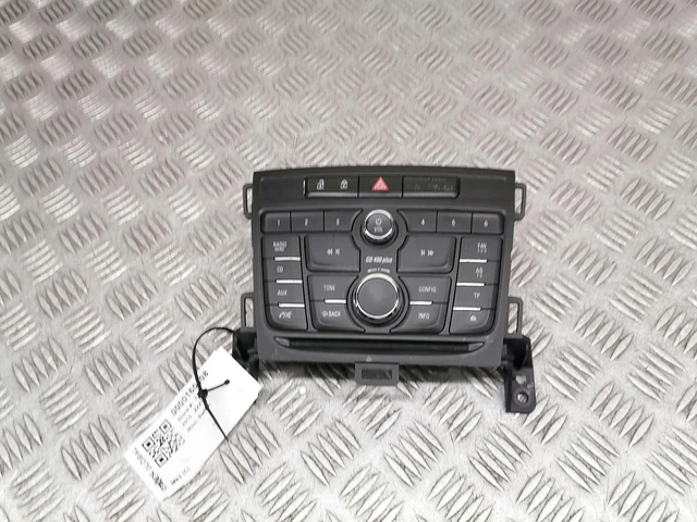 Vauxhall Zafira Tourer Cd Pannello Di Controllo Stereo Cruscotto Centrale 2012-19 13474072