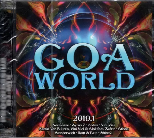 Goa World 2019.1 (2 CDs) NEU&OVP - Armin van Buuren - Normalize - Shinovi