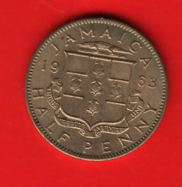 Jamaica  Half Penny 1963
