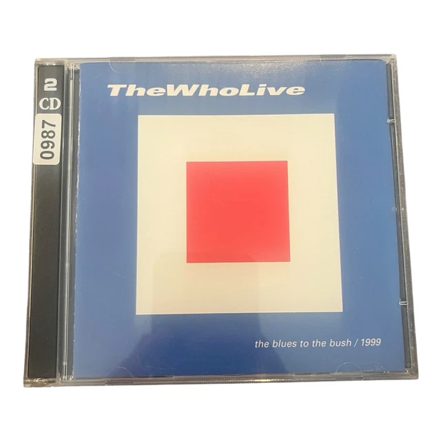 THE WHO - Live - Blues To The Bush - 2 CD Set! $54.80