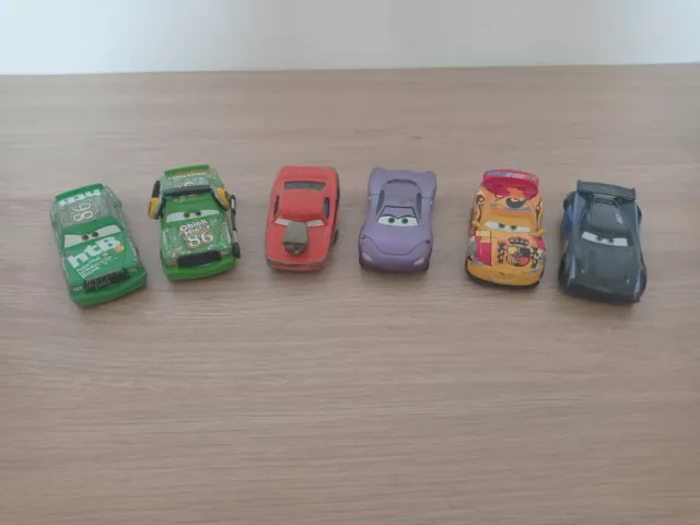 Lot de 6 voitures métal - Disney Cars