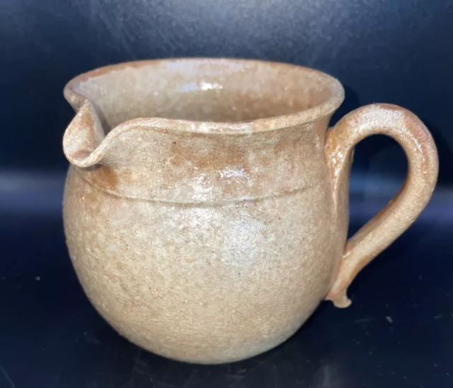 Devica Gres De Viana Portugal Stoneware Pottery Creamer Small Pitcher