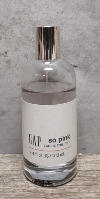 Gap So Pink Eau De Toilette Spray 3.4 Oz/100 Ml 80% Full