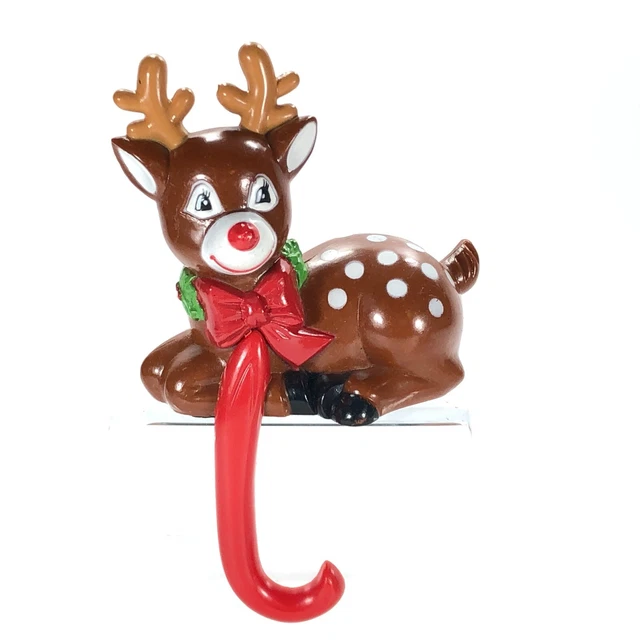 VTG Christmas Stocking Holder Hard Plastic SOLD INDIVIDUALLY