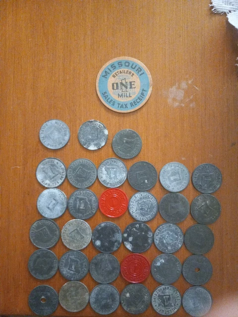 1930's Missouri Tax Tokens