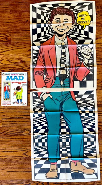 Alfred E. Neuman "Pop Art" Poster Included!  More Trash from MAD MAGAZINE #8!