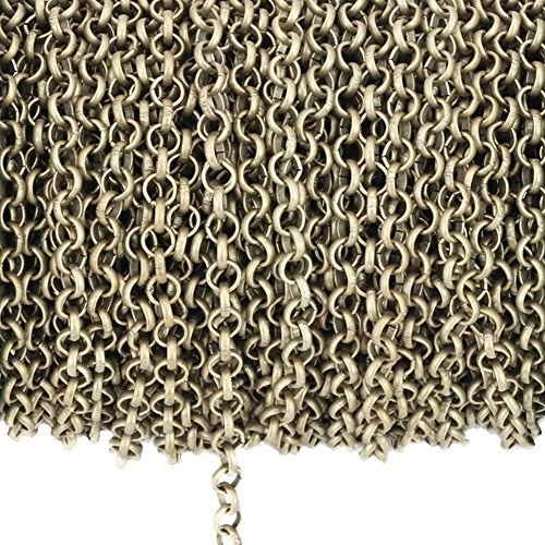 Rolo Chain Curb Chain Necklace Bulk Cable 11 Yards 3.2mm for Jewelry