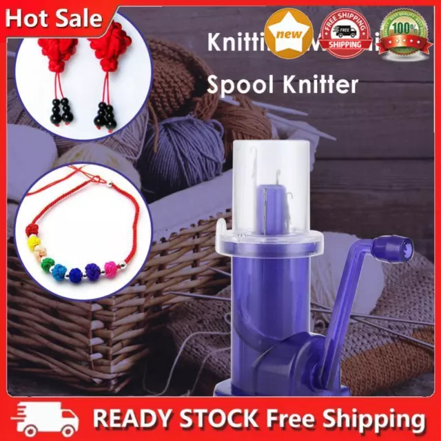 Hand-Operated Easy Weaver Knitter Household Weaver Knitting Tool Sewing Tool