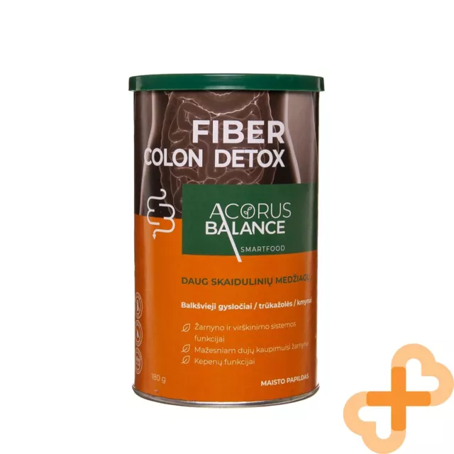 ACORUS SMART Balance Fiber Colon Detox Powder 180g Complex Supplement