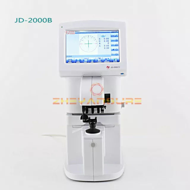 1PCS NEW JD-2000B Touch Screen Auto Lensmeter Optical Lensometer