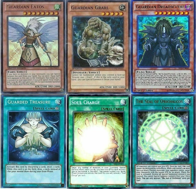 yugioh rafael deck DARTZ GUARDIAN ORICHALCOS GRARL SOUL CHARGE **HOT** + Bonus Yu-Gi-Oh! ARC-V Tag Force Special