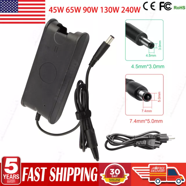 AC Adapter Charger For Dell Inspiron Alienware Latitude Laptop Power Supply Cord