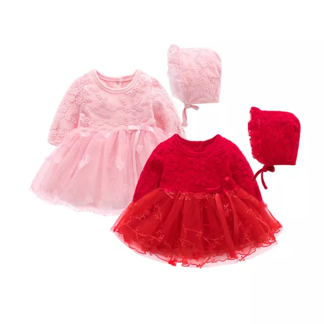 Autumn Infant Baby Kids Girls Party Lace Tutu Princess Dress Casual Outfits