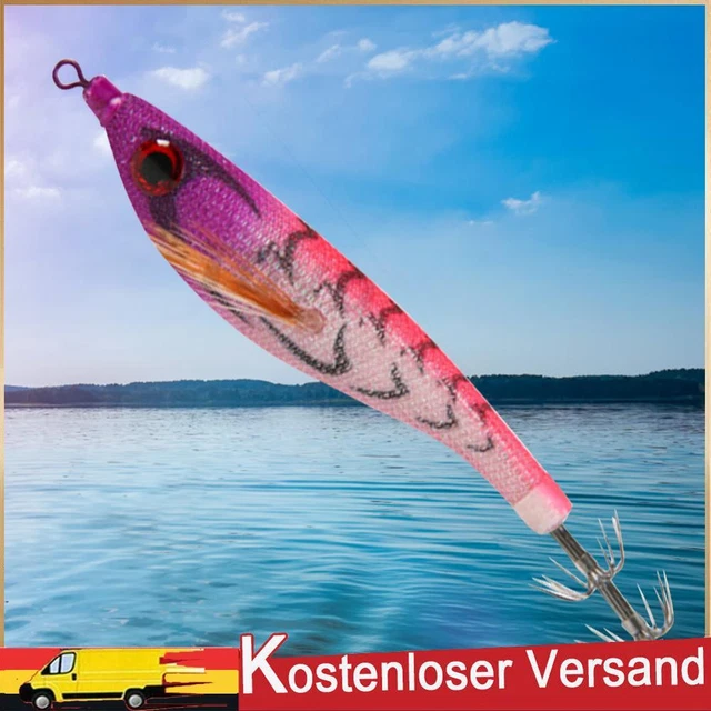 6,5 g künstlicher Köder, korrosionsbeständiger Fischköder, doppelter Regenschirm