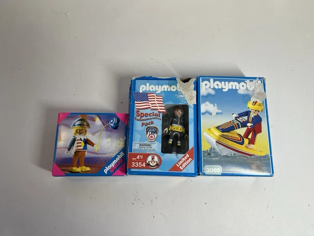 Lot Vintage Playmobil 107 Figurines - Plusieurs éditions - Grand Lot