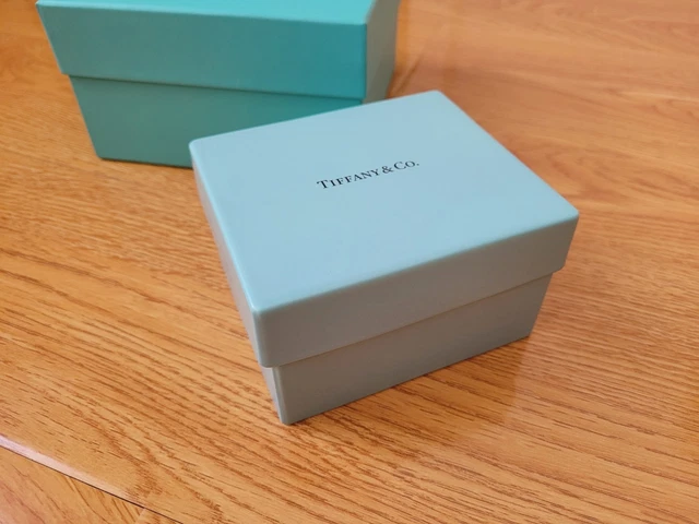 TIFFANY CO Everyday Objects Blue Trinket Box Fine Bone China