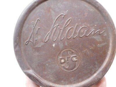 Antike Apotheken Blechdose Apothekengefäß „Flores“ Dr. Soldan ~ 1900/1920 Jahre 2