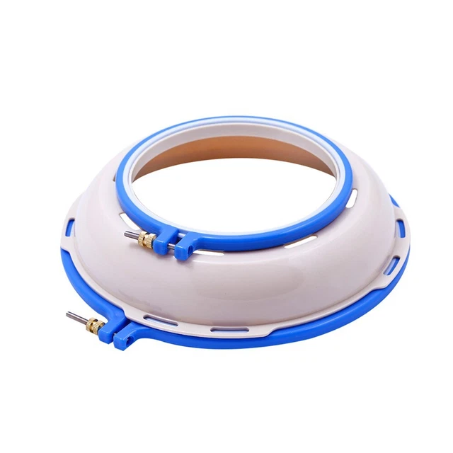 Telaio Per Punto Croce In Plastica Quadrato 43x43 Cm - Con Clip Per Ricamo, Cucito E Artigianato - Foto 12