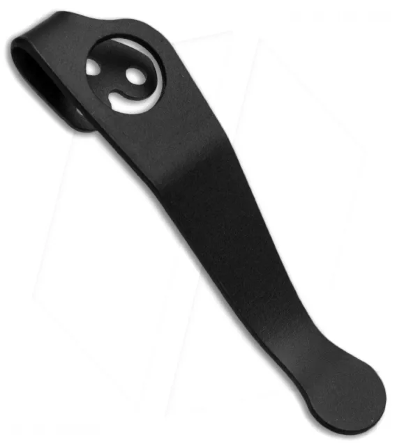 Black Deep Carry Pocket Clip Titanium For Spyderco Para 3 or Smock more