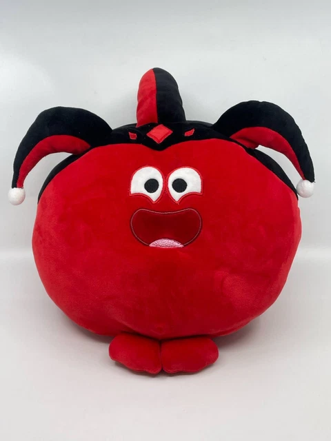 COMIC RELIEF - Red Nose Day - Jester Plush Toy/Cushion - Cuddly/Soft ...