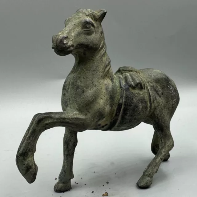 Genuine Ancient Roman Horse In Motion Figure - 1500+ Years Old Artifact