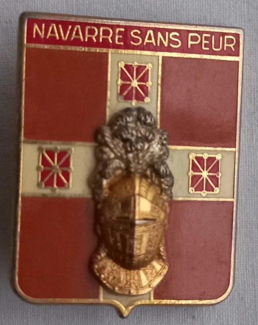 INSIGNE NAVARRE SANS Peur Y.delsart 89100 Sens EUR 18,00 - PicClick FR
