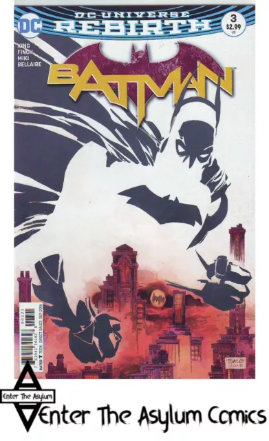 Dc Comics Batman Vol.3 Rebirth #4 Oct 2016 David Finch Cover Same Day Dispatch