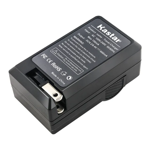 Kastar Battery Travel Charger for Nikon Original EN-EL15 Nikon Genuine MH-25A 3