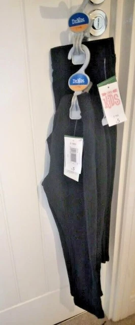 2 Pairs of Matalan Black Cool Kids Trousers/Leggings/Jeggings, Age 5 Years, BNWT