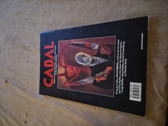 Cabal. Le film en BD. CLIVE BARKER. Comics USA / Glenat, 1990 3