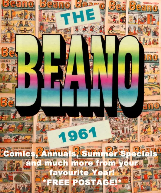 Beano Comics, Annual, Summer Special from 1961 #964 - 1015 Choose your Issue