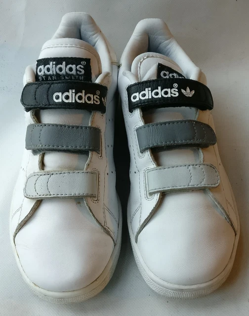 ADIDAS STAN SMITH Fty Pci 789002 Boys Girls White Black Trainers