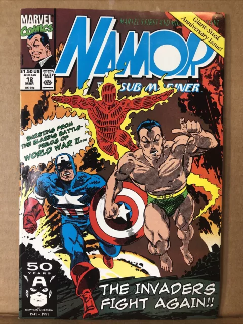 Marvel Comics Namor The Sub-Mariner Vol.1 #12 NM