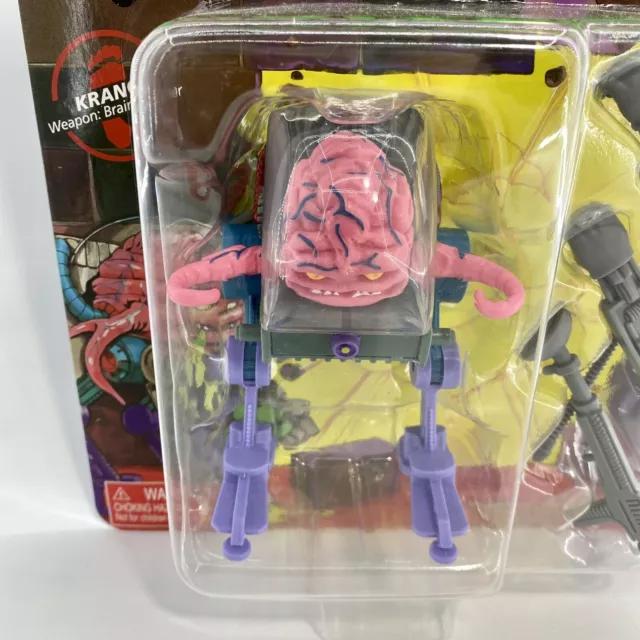 Playmates TMNT Retro Classic KRANG  Figure 2022 Teenage Mutant Ninja Turtles