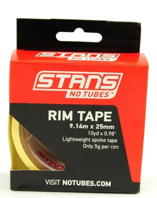 New Stan's NoTubes Rim Tape 25mm x 10 Yard Roll
