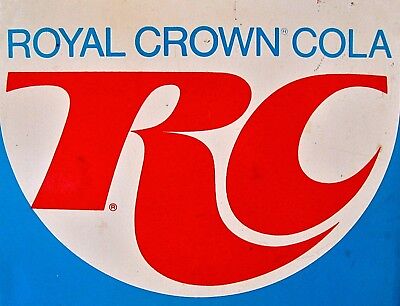 TIN SIGN "R C Cola"  Beverages Signs Garage Wall Decor Man Cave Vintage Artisan