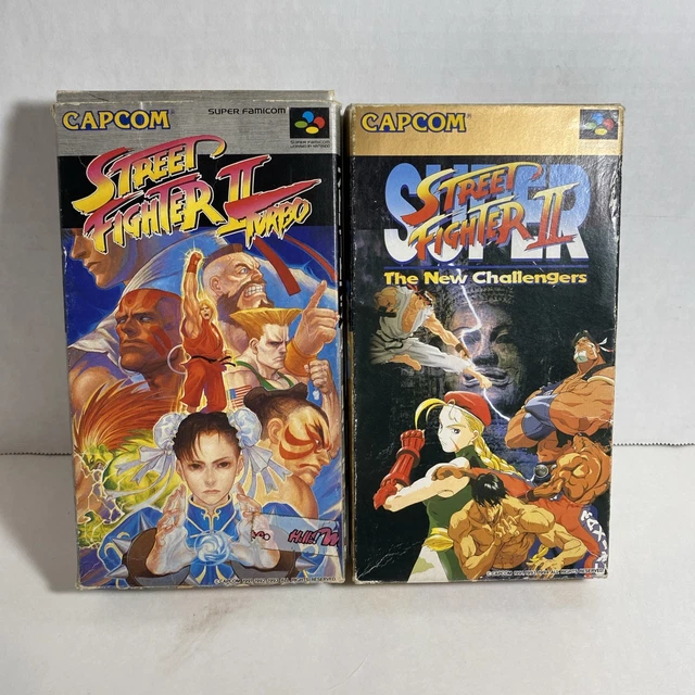 STREET FIGHTER Turbo Super SF Super Famicom Japanese CIB