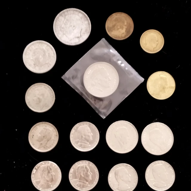 6 Feuilles De Pages De Collection De PièCes De Monnaie Pour Les