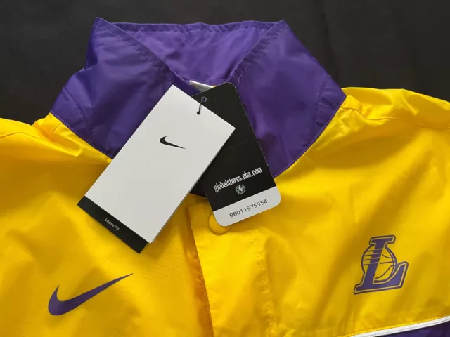 Los Angeles Lakers Jacket Nike NBA Courtside DN4702 728 AMARILLO FIELD PURPLE M