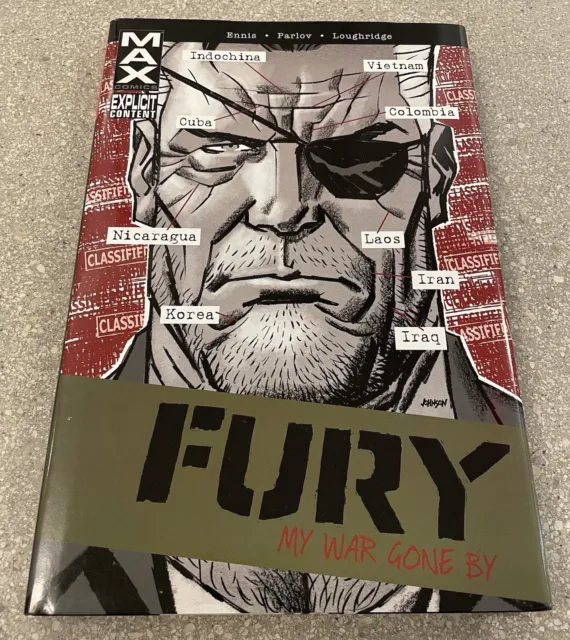Fury MAX: My War Gone By by Garth Ennis Hardcover HC Marvel Comics OOP
