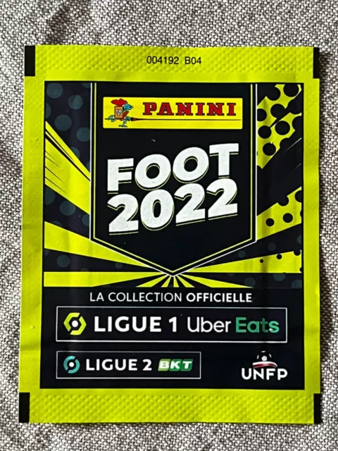 Panini Pochette Packet Foot 2022 French Version Front Code France Rare