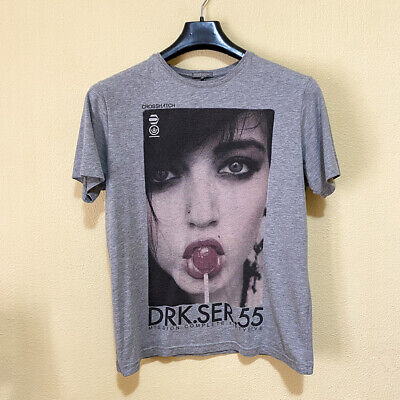 Crosshatch Dark Series T-Shirt 00-0055 - Taglia L - Stampa con Emo Scene Girl