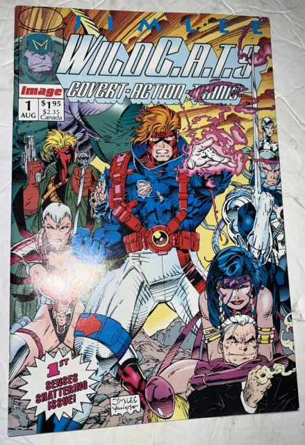 Jim Lee Wildcats Covert-Action-Teams Image Aug 1st Comic Book Rare