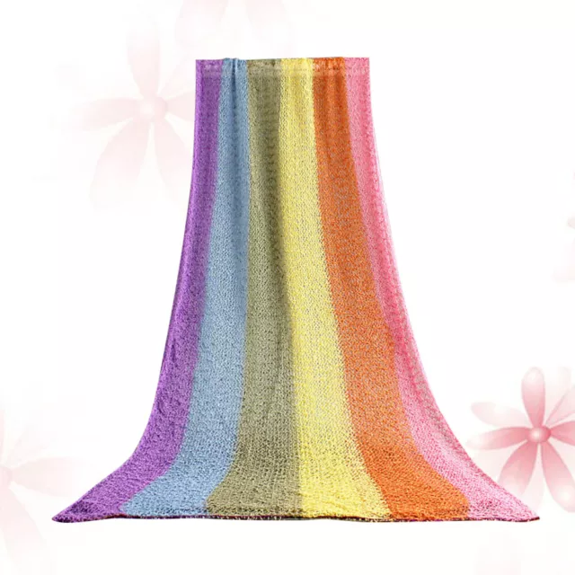 Süße Regenbogen Swaddle Decke - Perfekt für Neugeborene