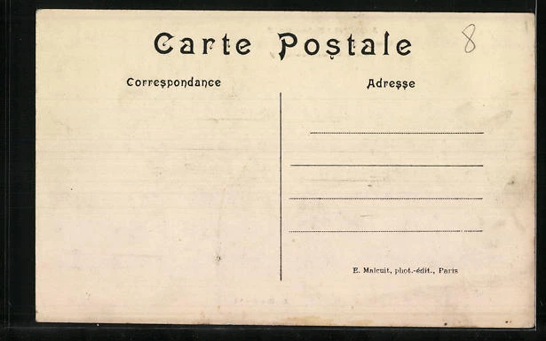 CPA Joinville-le-Pont, Inondations 1910, La Rue de Bretigny 2
