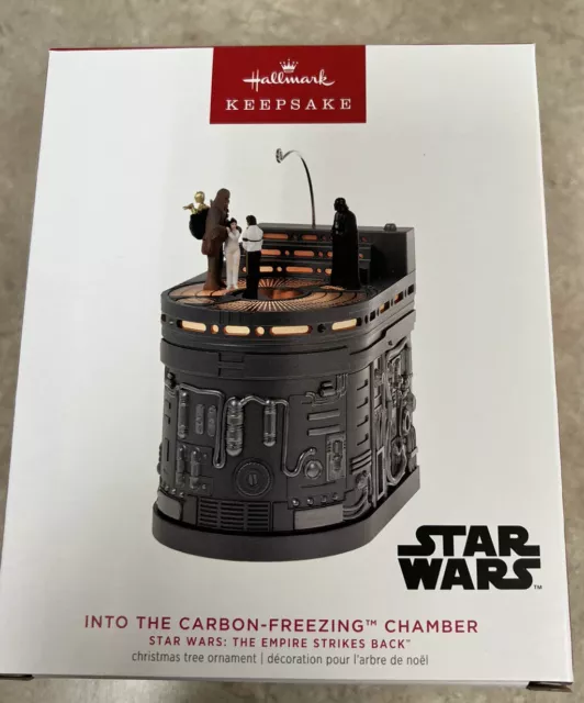 2023 HALLMARK STAR Wars Into the CarbonFreezing Chamber Ornament 145.