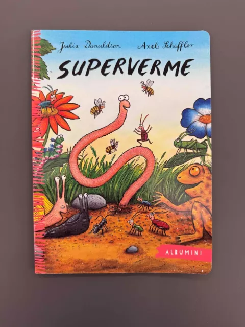 SUPERVERME Libro Ragazzi Julia Donaldson Axel Scheffler Albumini 2020