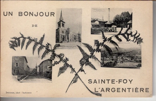 69 - Un Bonjour de SAINTE-FOY-L'ARGENTIÈRE - Multivues