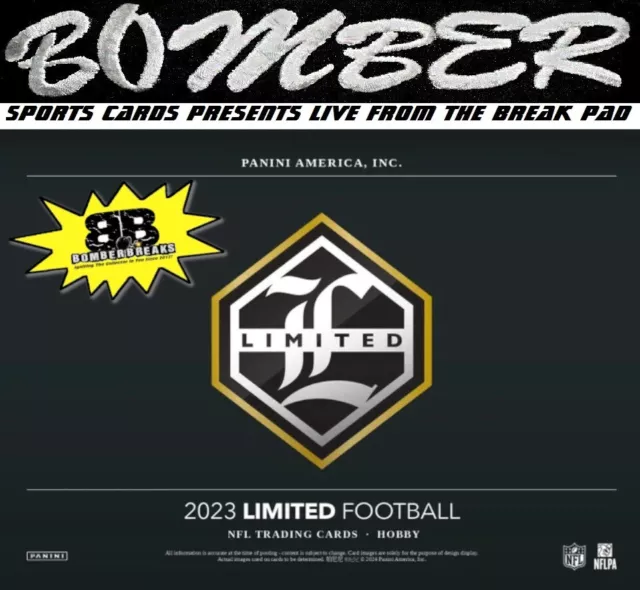 Green Bay Packers 2023 Panini Limited Football Hobby 4-Box Break 4