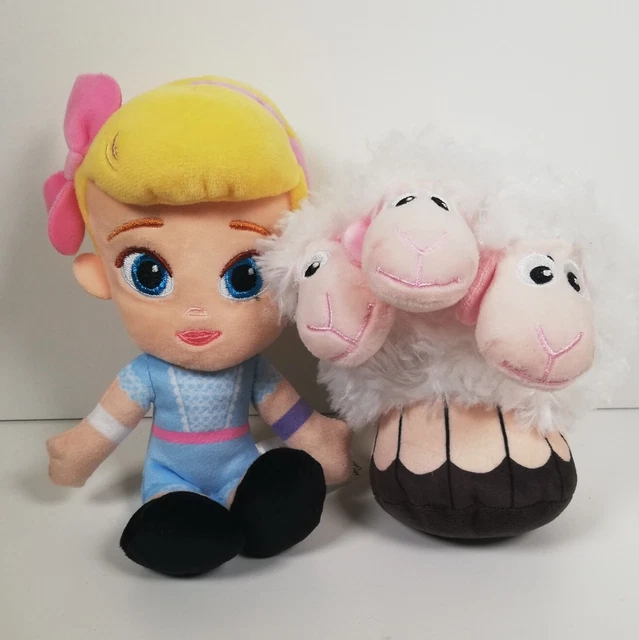 DISNEY PIXAR TOY Story Bo Peep and 3 Sheep Soft Plushes Toys Set from